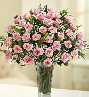 Ultimate Elegance™ Premium Long Stem Pink Roses - Pink