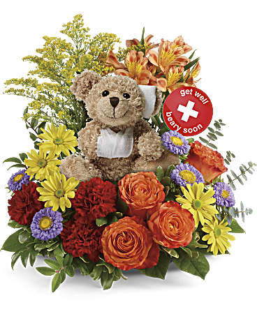 Beary Well Bear plush bouquet!
