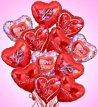 Love & Romance Mylar Balloons
