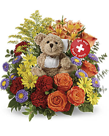 Beary Well Bear plush bouquet!