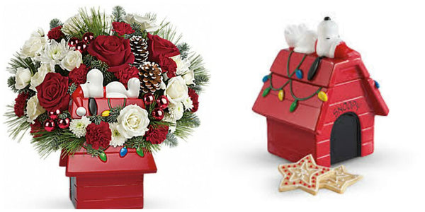 Snoopy's Cookie Jar by Teleflora "Limited Edition"