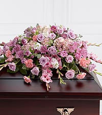 Sympathy Pastel Funeral Sprays & Wreaths