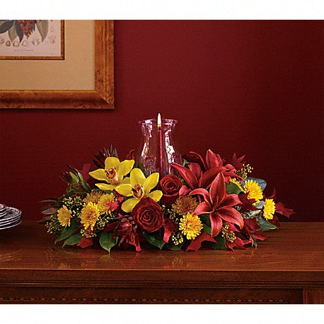 Glow of Gratitude Centerpiece