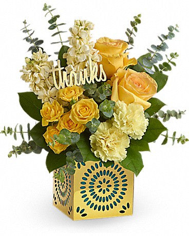 Teleflora's Shimmer Of Thanks Bouquet